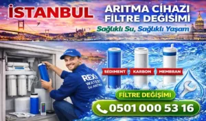 İstanbul Kadıköy Merdivenköy Mahallesi Arıtma Cihazı Filtre Değişimi